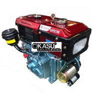 Máy Nổ Dầu 8HP Hiệu Quantrai R180ND (D8 Gió Đèn Đề)