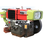 Máy Nổ Dầu Hiệu Tứ Xuyên XE190AN (D10 Gió Đèn, Két Nước Nhôm)