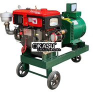 Máy Phát Điện Đầu Nổ 20Kw Điện 380V (D30 Gió Đề)