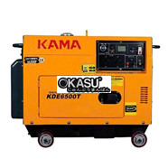 Máy phát điện Kama KDE6500T chạy dầu 5Kw