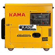 Máy Phát Điện Chạy Dầu 6KW Kama KDE8800HTN