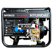 Máy Phát Điện Chạy Dầu 3Kw Hyundai DHY36CLE