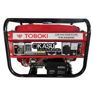 Máy Phát Điện Chạy Xăng 3Kw Toboki TK-4000E (có đề)