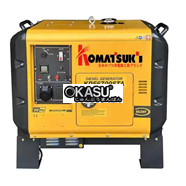 Máy Phát Điện 5Kw Komatsuki KDE6700STA (Siêu Chống Ồn)