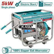 Máy Phát Điện 5Kw Chạy Dầu Total TP450001