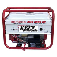 Máy Phát Điện Chạy Xăng 3Kw Bamboo BMB 3500EX (Đề)