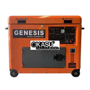 Máy Phát Điện Chạy Dầu 5Kw Genesis GD6800EWS