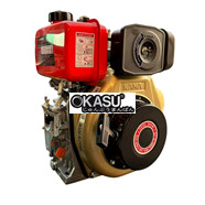 Động Cơ Chạy Dầu 5.5HP Kama KM178F (Then Cá) 