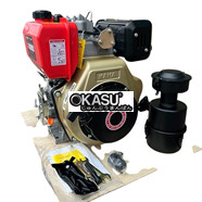 Động Cơ Chạy Dầu Diesel 10HP Kama KM188F (Zen hoa) 