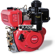 Động Cơ Dầu Koop 9HP KD188FAE Có Đề  