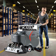 Máy chà sàn tự động ngồi lái Gaomei GM-65RBT