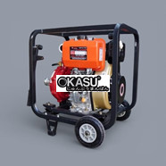 Máy Bơm Nước Đẩy Xa Cứu Hỏa 12.5HP Kama 195FE