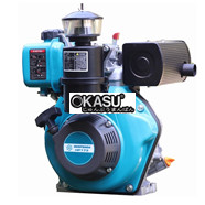 Động Cơ Dầu Huspanda 5Hp HP173 Zen Cá ( Mẫu mới ) 