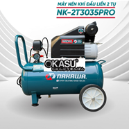 Máy Nén Khí 35L Đầu Liền 2 Tụ Nakawa NK-2T3035Pro