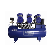 Máy Nén Khí Không Dầu Kingtony 7HP 115L KIT-115TW/3