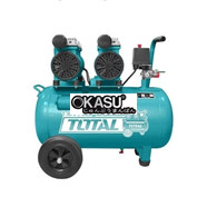 Máy Nén Khí Không Dầu 50L 2x600W TOTAL TCS2150502T