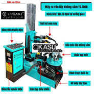 Máy Ra Vào Lốp Tự Động Xe Tải Tusaki TS-1000
