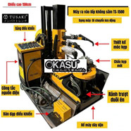 Máy Ra Vào Lốp Tự Động Xe Tải Tusaki TS-1500