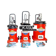 Máy Bơm Mỡ Khí Nén Tusaki (bình chứa 40 Lít)