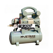 Máy Nén Khí Không Dầu Jetman 1.5Hp 9L NKF-1180T9 Lên Hơi Nhanh