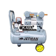 Máy Nén Khí Không Dầu Jetman 1.5Hp 24L NKF-1180T24 Lên Hơi Nhanh