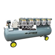 Máy Nén Khí Không Dầu Jetman 10Hp 200L NKF-1600x5T200 Lên Hơi Nhanh