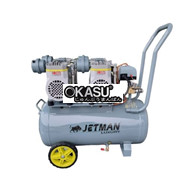 Máy Nén Khí Không Dầu Jetman 3Hp 40L NKF-1180x2T40 Lên Hơi Nhanh