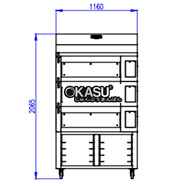 Lò nướng bánh Bresso HBWO-3003H-ZS3