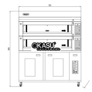 Lò nướng bánh Bresso HBWO-3210