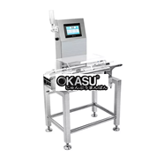 Máy cân kiểm tra trọng lượng chai nhỏ, máy cân kiểm tra trọng lượng màn hình cảm ứng