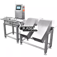 Máy cân kiểm tra thực phẩm dạng bao có băng tải