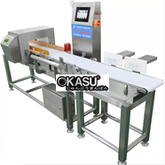 Máy kiểm tra trọng lượng chai thủy tinh có băng chuyền CQ-XP210