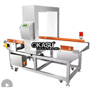 Máy dò kim loại thực phẩm thông minh có thể điều chỉnh dành cho thùng carton