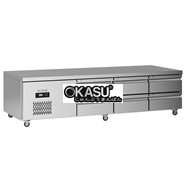 Bàn mát 6 ngăn kéo inox Klaus KBU-1.1-6