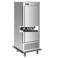 Tủ mát xe đẩy 1 cánh inox Klaus KRT-16