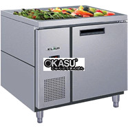 Bàn salad 1 cánh inox Klaus C-PFS-1SD