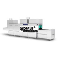 Máy rửa khay công nghiệp băng chuyền có chức năng sấy Hasonic HDF-2003ELD