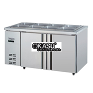 Bàn salad 2 cánh 1m5 Kistem KIS-XDB15R
