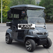 Xe golf 2 chỗ ngồi E2 màu xám