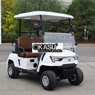 Xe golf 2 chỗ ngồi E2 màu trắng