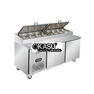Bàn lạnh Pizza 1m8 BS2D/PCF6/Z 