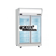 Tủ mát trưng bày 2 cánh kính BJY 2D/DC-SM 
