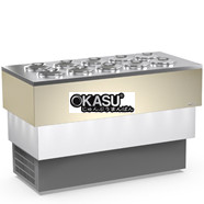Tủ trưng bày kem Framec CARRARA CREAM 10 