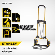 Xe đẩy hàng 2 bánh Stanley FT580 – Tải trọng 70kg 