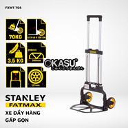 Xe đẩy hàng 2 bánh Stanley Fatmax – USA FXWT-705 – Tải trọng 70kg  