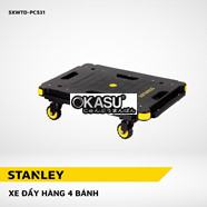 Xe đẩy hàng 4 bánh Stanley SXWTD-PC531 – Tải trọng 137kg 