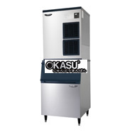 Máy Làm Đá Công Suất 360Kg/ Ngày, LASSELE LMI-900A + Thùng Đá LB-500S 167L