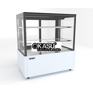 Tủ Trưng Bày Bánh 325L, Kính Vuông 3 Tầng KISTEM KIS-XFS15RS
