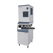 Máy Làm Đá 180kg/Ngày LASSELE LMI-500A & Thùng Đá LB-300S 118L
