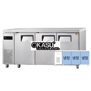 Bàn mát 3 cánh inox 1m8 Grand Woosung GWFM-180RTC
